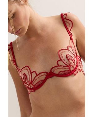 Bluebella Soraya Sheer Embroidered Underwire Bra