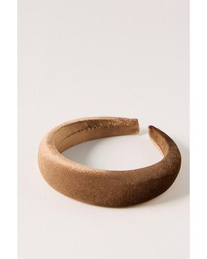 Free People Velvet Halo Headband - Brown