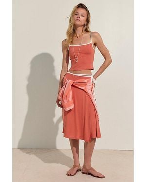 free-est Opal Skirt Set By - Red