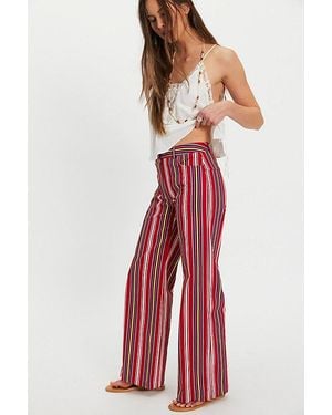 laagam Leroy D Twill Trousers - Red