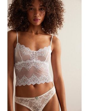 Only Hearts Unlined Lace Cami By - White