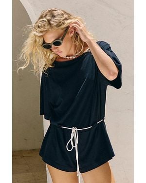free-est Monet Romper By - Blue