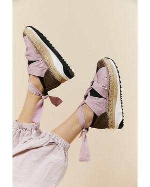 Free People Chapmin Espadrille Sneakers - Natural