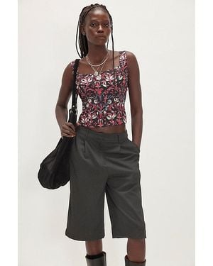 Free People Grace Corset Top - Multicolor