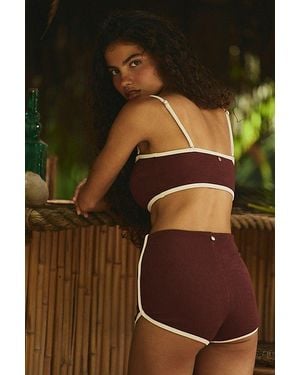 Rhythm Essential Rib Surf Shorts - Brown