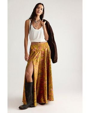 Free People Chilco Printed Maxi Skirt - Multicolor