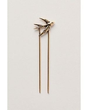 Free People Novelty Animal Hair Pin - Natural