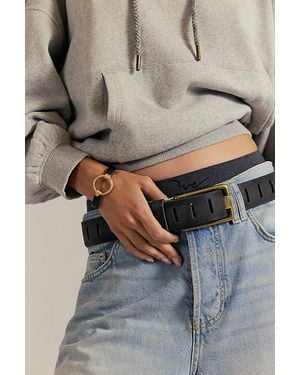 Free People Gertie Clasp Bangle - Grey