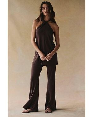 free-est Jayde Pant Set By - Natural