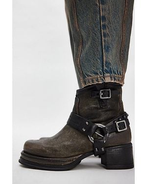 A.s.98 Andi Ankle Moto Boots - Black