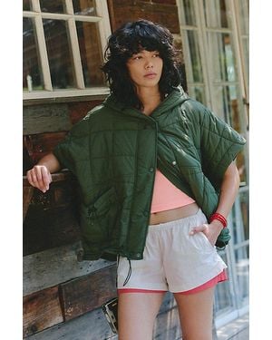 Fp Movement Happy Trails Poncho - Green
