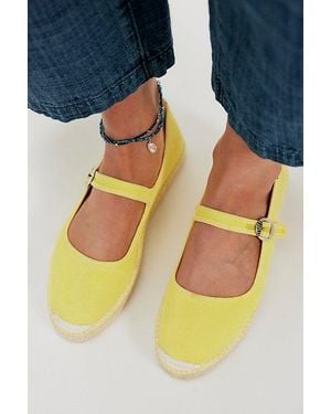 Free People Oasis Mary Jane Espadrilles - Blue