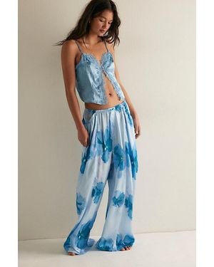 Intimately By Free People Another Chance Sleep Trousers By - Blue