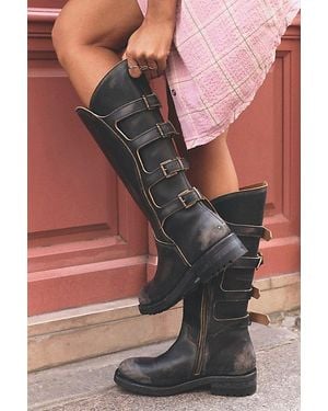 Free People Beckett Biker Boots Shoe - Multicolour