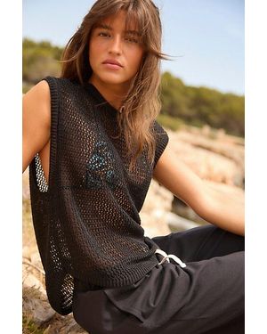 free-est Connor Muscle Tee By - Black