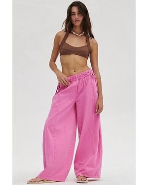 free-est Sun Dazed Trousers By - Pink