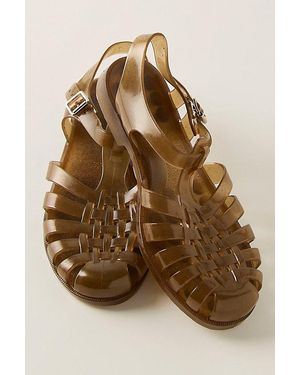 Plasticana Sunchanvre Jelly Sandals - Brown