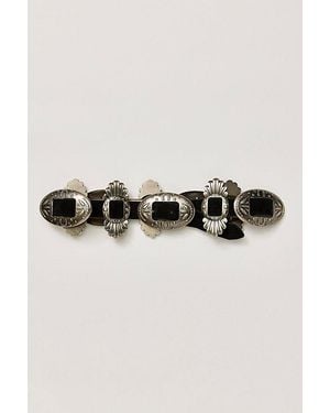 Urban Outfitters Concho Buckle Belt - Black