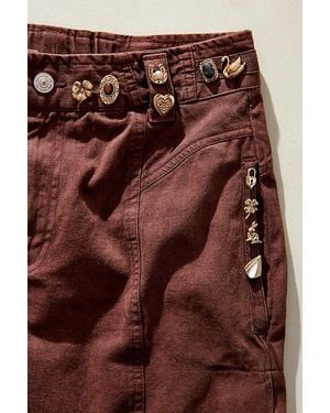 Free People Just My Style Pin Set - Brown