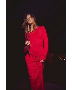 Free People Savannah Maxi Dress - Red