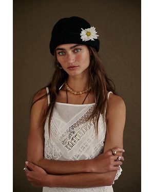 Free People Washed Canvas Sailor Hat - Blue