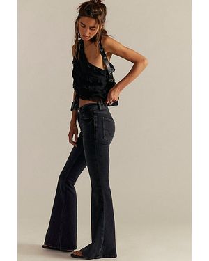 Free People Love Bomb Flare Jeans - Blue