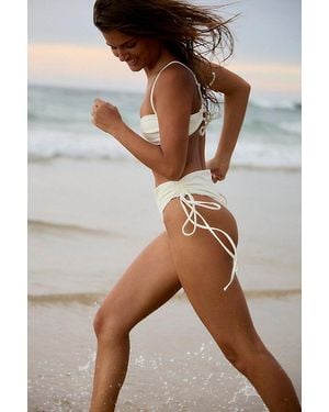 Mare Perpetua Spirituelle High-Rise Bikini Bottoms - Brown