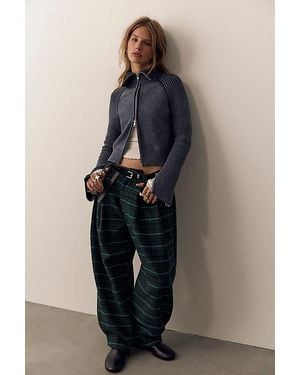 Free People Nine Lives Patterned Trousers - Blue