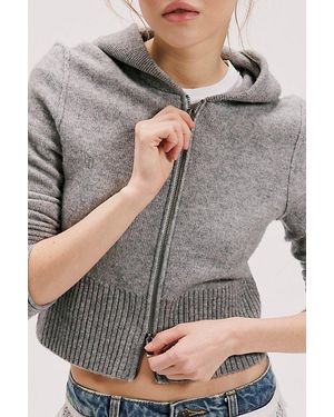 Free People Fran Cashmere Hoodie - Green