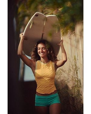 free-est Clio Rash Guard Top - Green