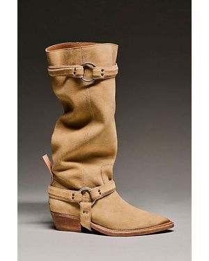 Free People Ashland Harness Boots - Natural