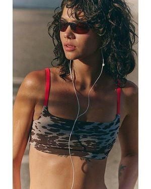 Fp Movement Tighten Up Reversible Printed Bra - Multicolor