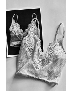 Intimately By Free People Fine Lines Brami Top By - Grey