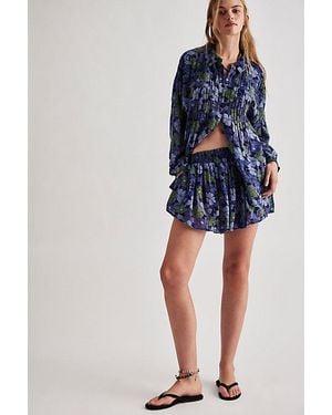 Free People Sienna Skort Set - Blue