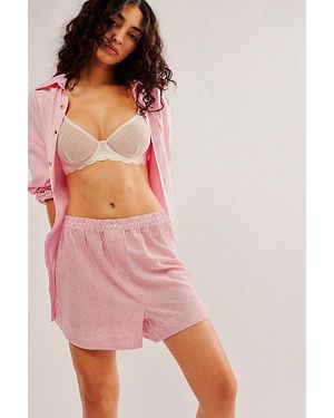 Intimately By Free People Cloud Nine Boxers - Pink