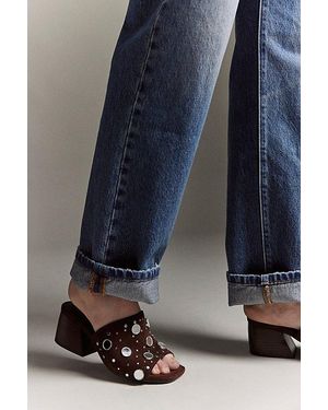 Free People Mirage Mules - Green