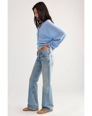 Agolde Low Rise Boot Jeans - Blue