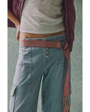 Free People Breezy Wrap Belt - Gray