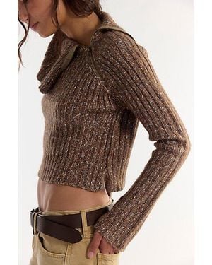 Free People Something More Pullover - Brown