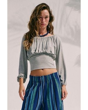 free-est Daphne Top By - Grey