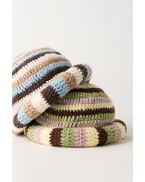 Free People City Spiral Bucket Hat - Multicolor