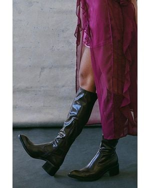 Jeffrey Campbell Alix Tall Boots - Purple