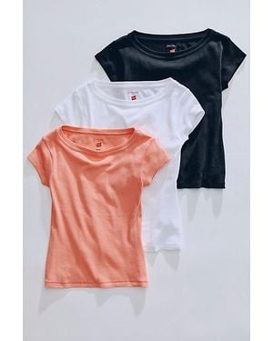FP Movement X Hanes Boat Neck Tee - Blue