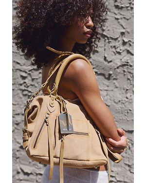 Free People Suede Baby Emerson Bag - Metallic