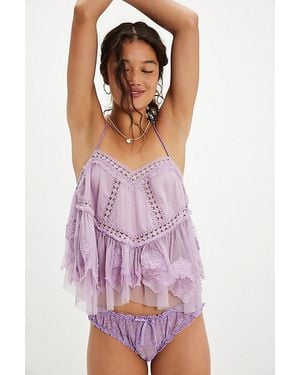 Free People Gia Bikini Undies - Purple
