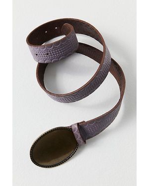 Free People Duke Concho Belt - Purple