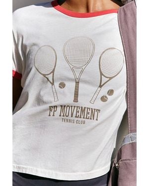 Fp Movement Tennis Ringer Tee - Gray