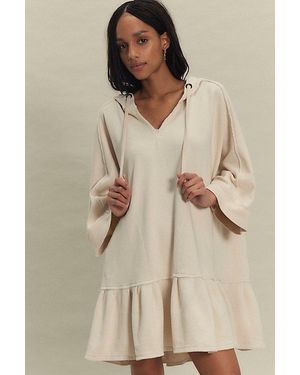 Free People Lilly Tunic Sweatshirt - Natural