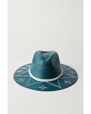 Corazon Playero Aurora Embroidered Hat By - Blue