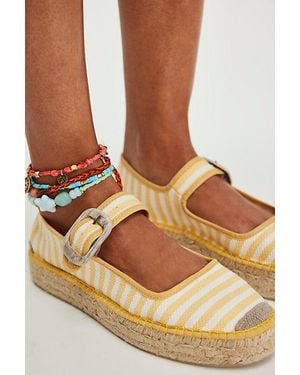 Free People Surfside 2.0 Mary Jane Espadrilles - Green
